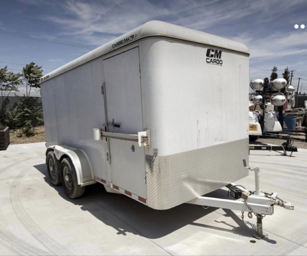 Cargo Mate enclosed trailer serviced by LA Trucks and Tractors