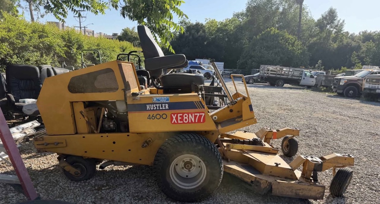 Hustler 4600 ride-on mower ready for commercial mower repair and service