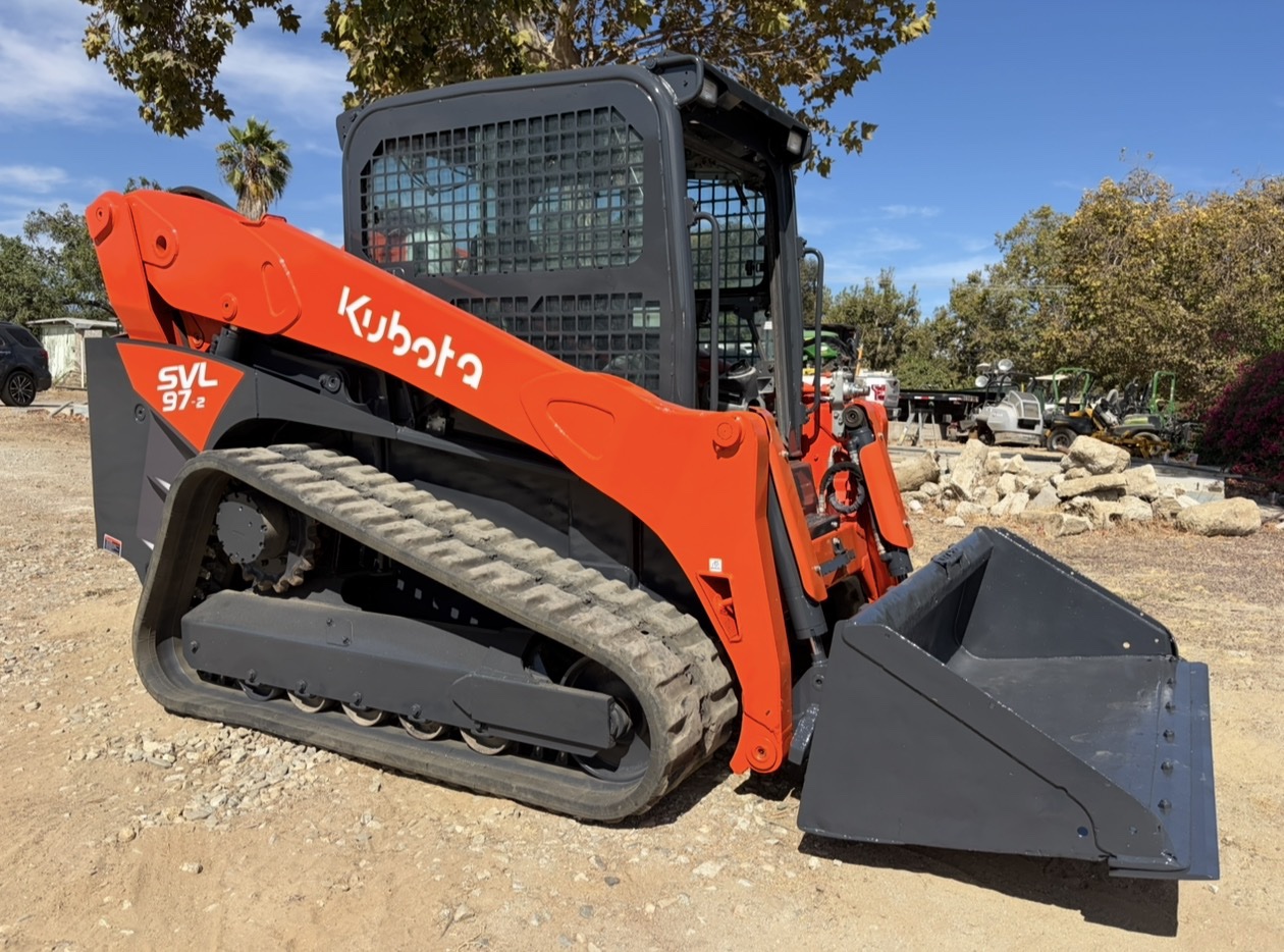 Kubota SVL97-2 track loader serviced by LA Trucks and Tractors