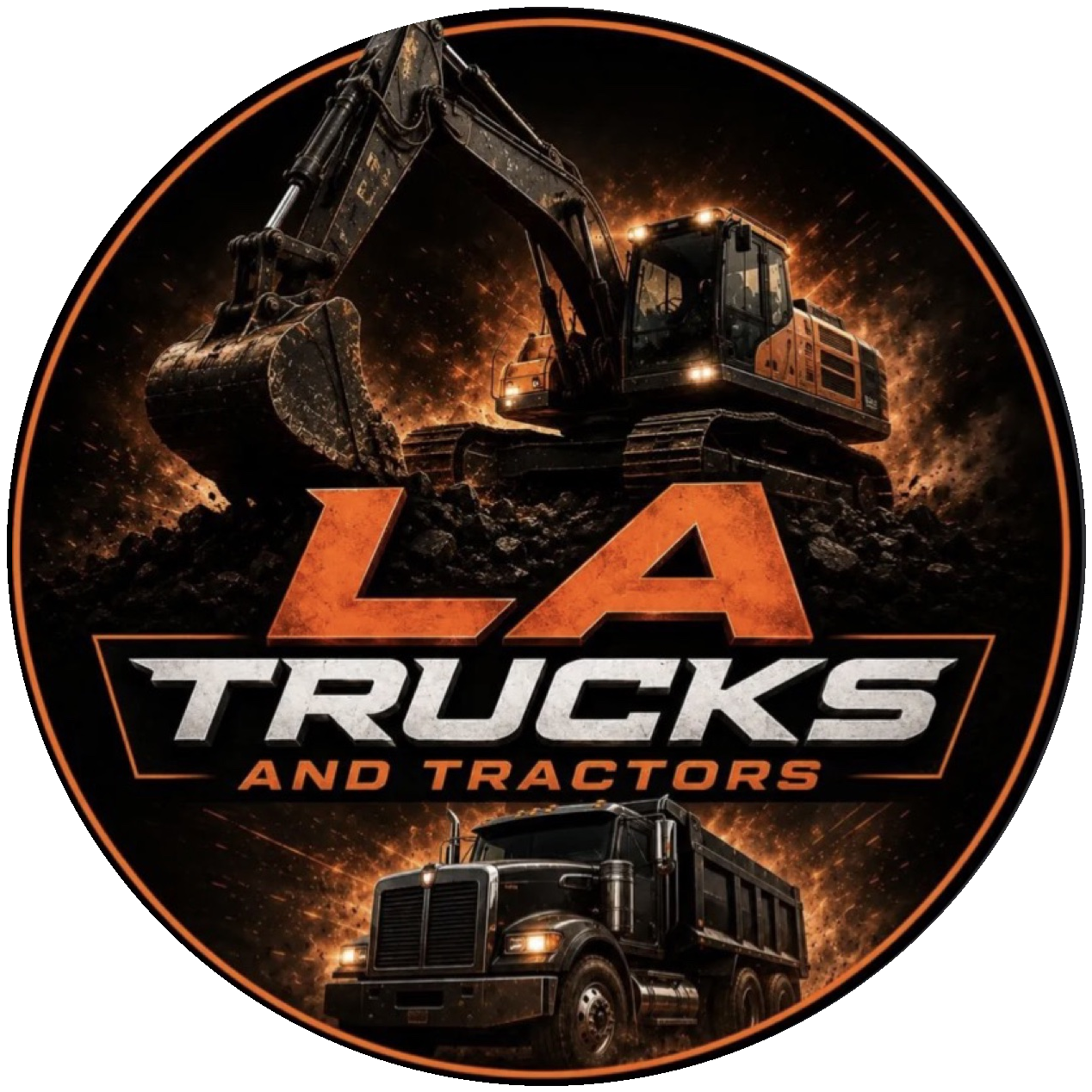 LA Trucks and Tractors official logo